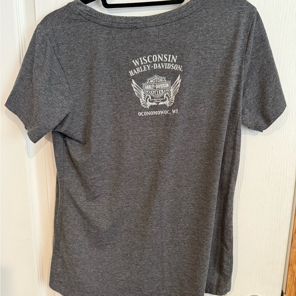 Harley-Davidson Charcoal Gray T-Shirt - Picture 3 of 3